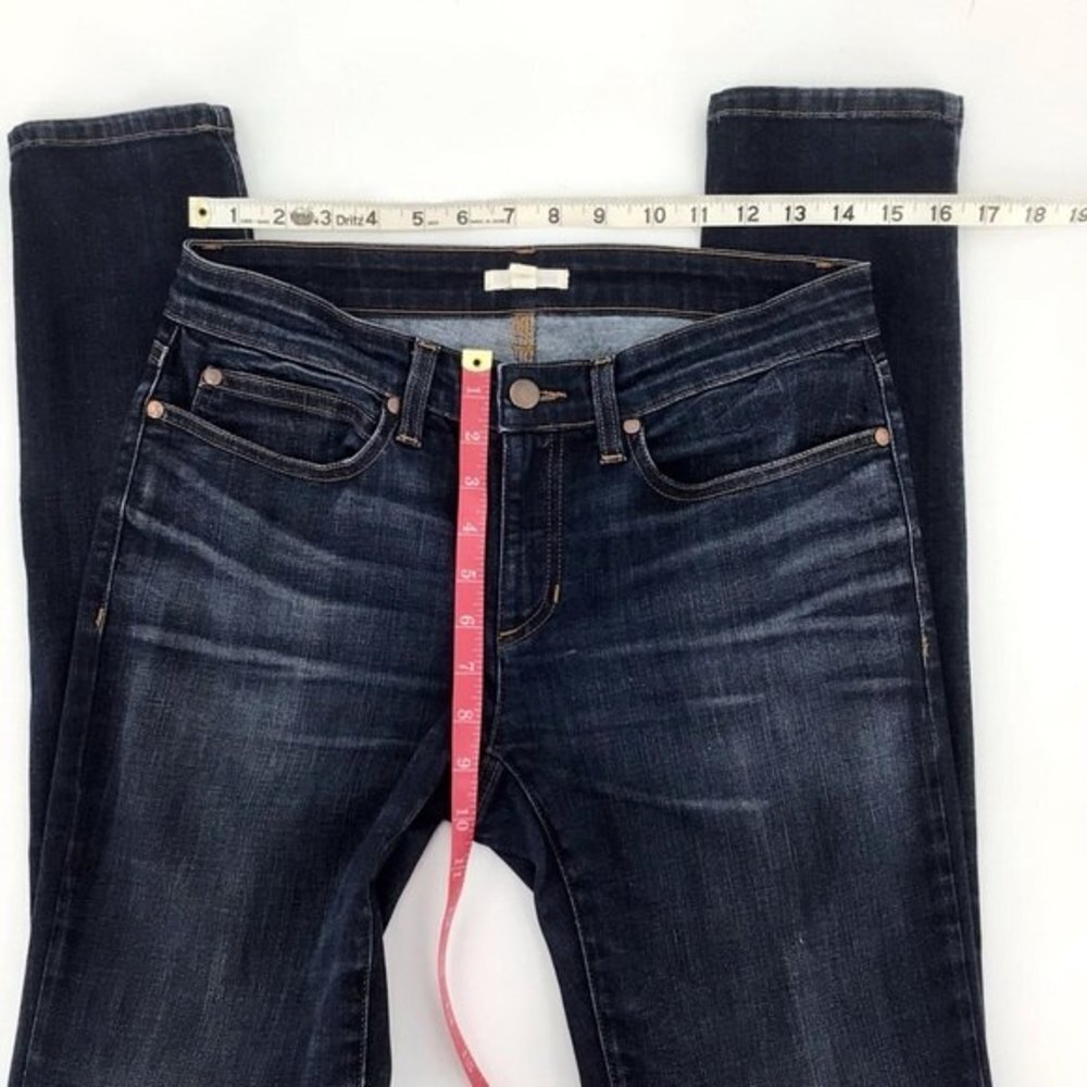 Eileen Fisher System Organic Cotton Dark Wash Skinny Jean Size 6 - Picture 8 of 13
